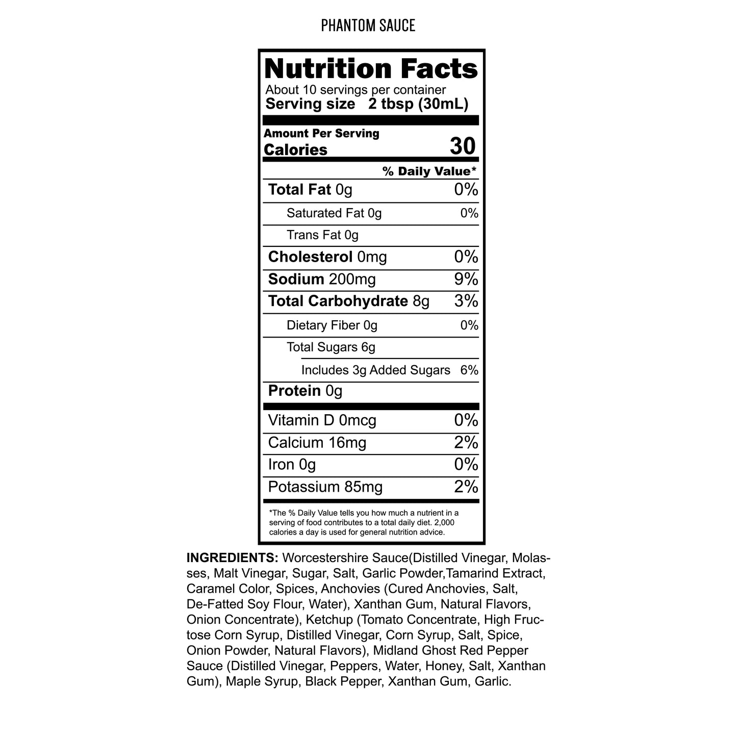 Midland Ghost Phantom Sauce-10.5oz