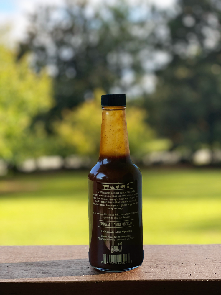 
                  
                    12 - 10.5oz bottles - Midland Ghost Phantom Sauce (1 case) w/ FREE SHIPPING
                  
                