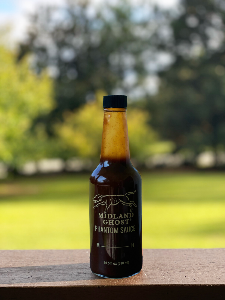
                  
                    12 - 10.5oz bottles - Midland Ghost Phantom Sauce (1 case) w/ FREE SHIPPING
                  
                