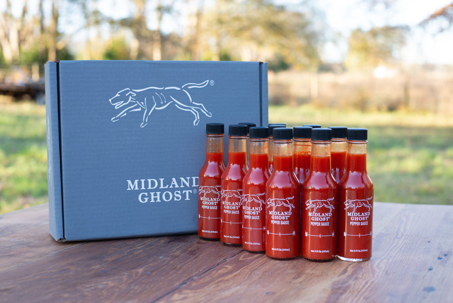 
                  
                    12 Bottles - Midland Ghost Red Pepper Sauce (1 case) w/ FREE SHIPPING
                  
                
